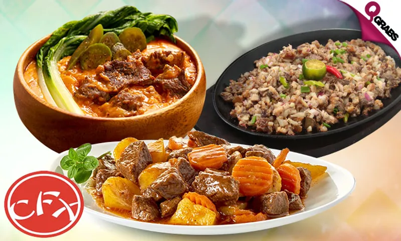 All-You-Can-Eat Pinoy Buffet at Tawar Mall: Chicken Sisig, Kare-Kare, Curry & More!